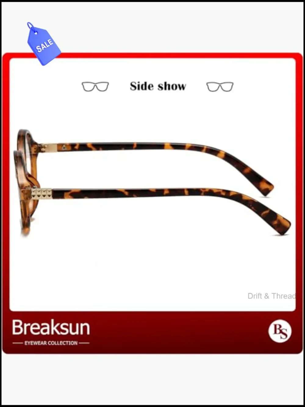 Retro Round Tortoise Frame Blue Light Blocking Glasses Women Men